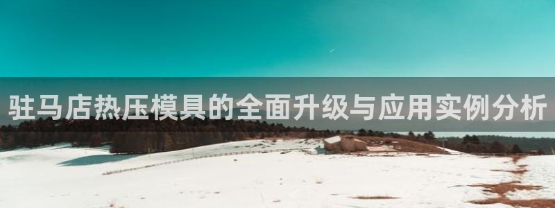 易倍单词app官网：驻马店热压模具的全面升级与应用实例分