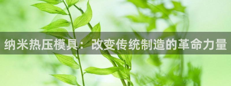 北京易倍思教育科技有限公司：纳米热压模具：改变传统制造的